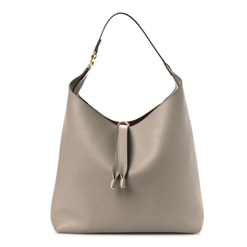 Chloe NWT Marcie Small Hobo Bag in Motty Grey